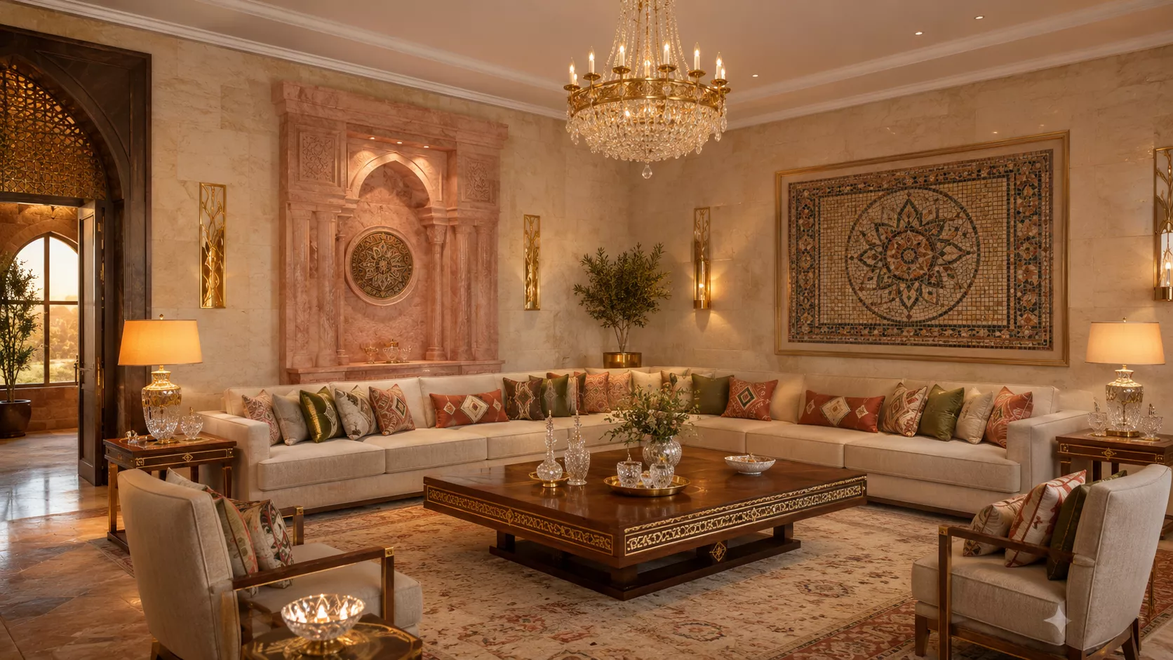 Petra and Vienna at Home: Jordanian-Austrian Style in Photos